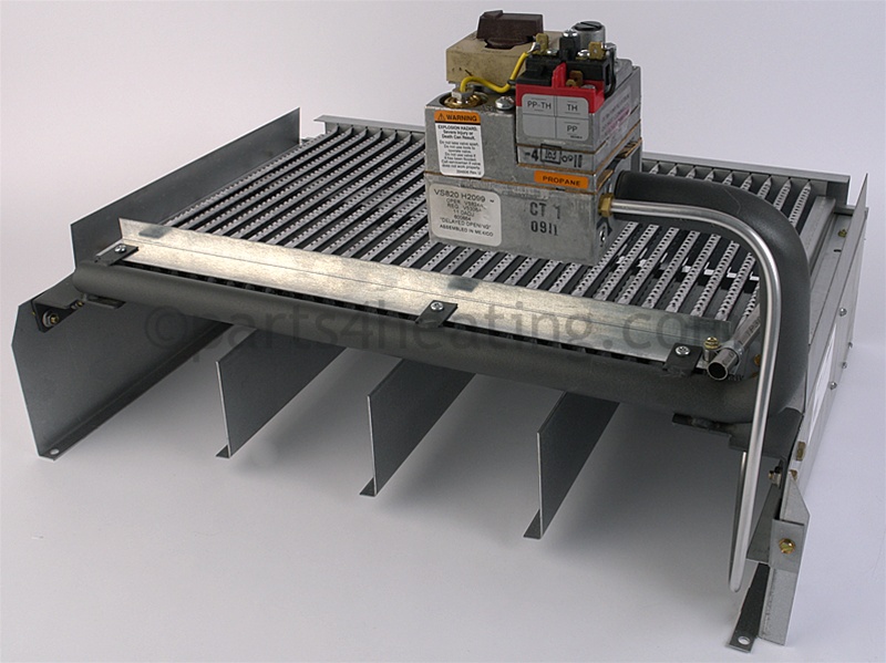 Burner Tray w/Gas Valve Pro Millivolt