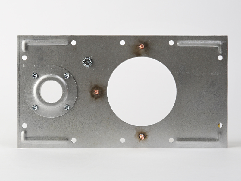 Burner Mounting Plate Assy (C/V-D/V,3 STUD)