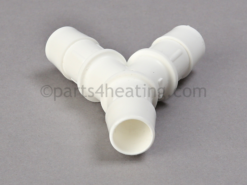 Y-Drain Fitting 5/8 in White, (Lx150-200)