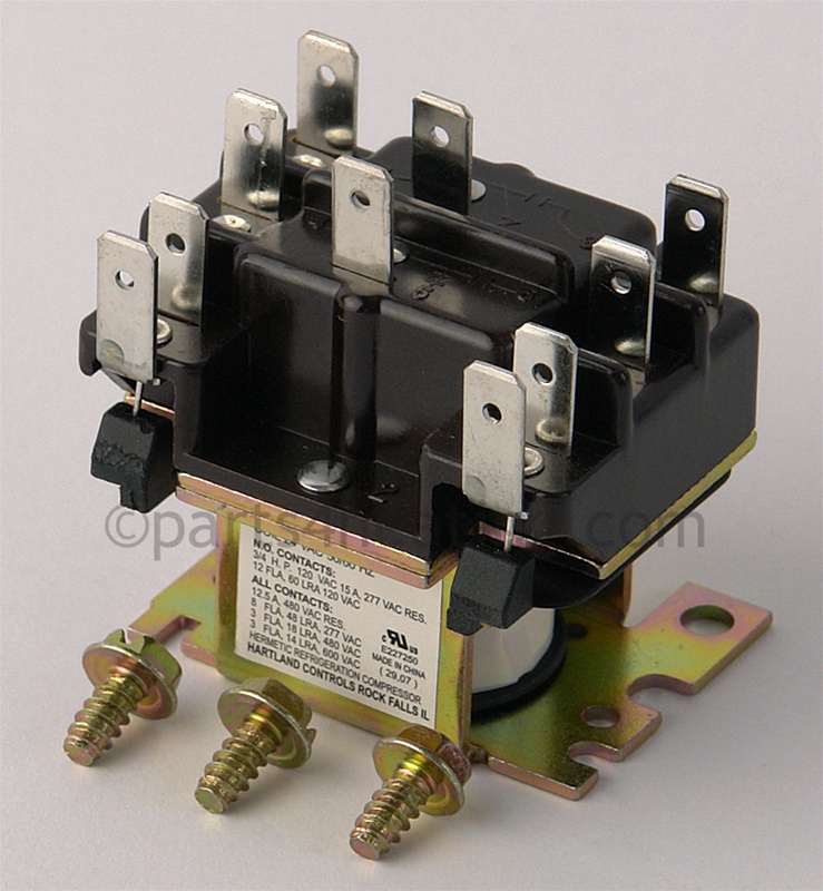 Relay DPST 24V NO (Point 2 Point Wiring – 1998 to March 2000)
