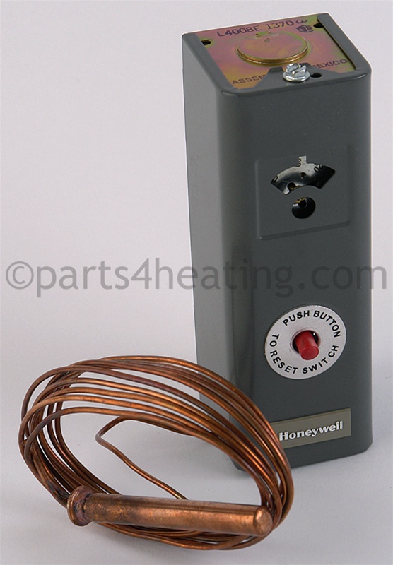 Manual-Reset Adjustable High Limit 240°F Max