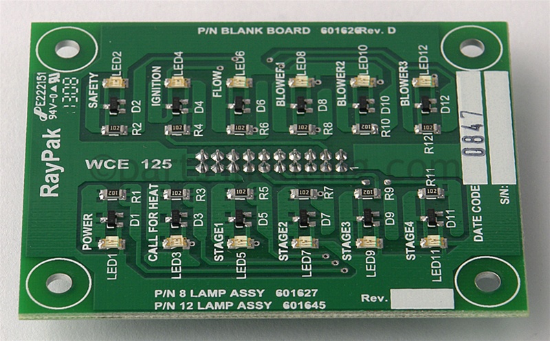 Printed Circuit Board Status Lights