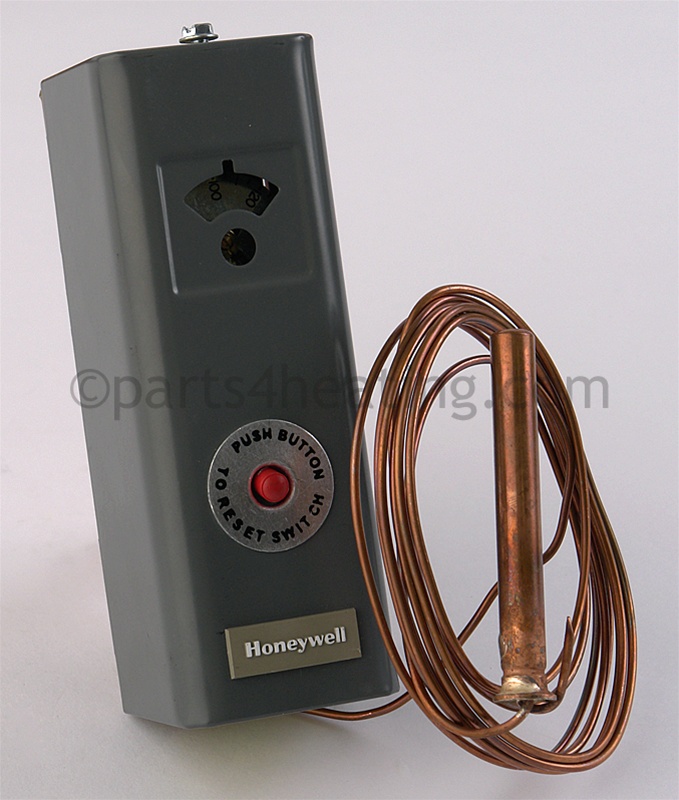 Manual-Reset Adjustable High Limit 200°F Max