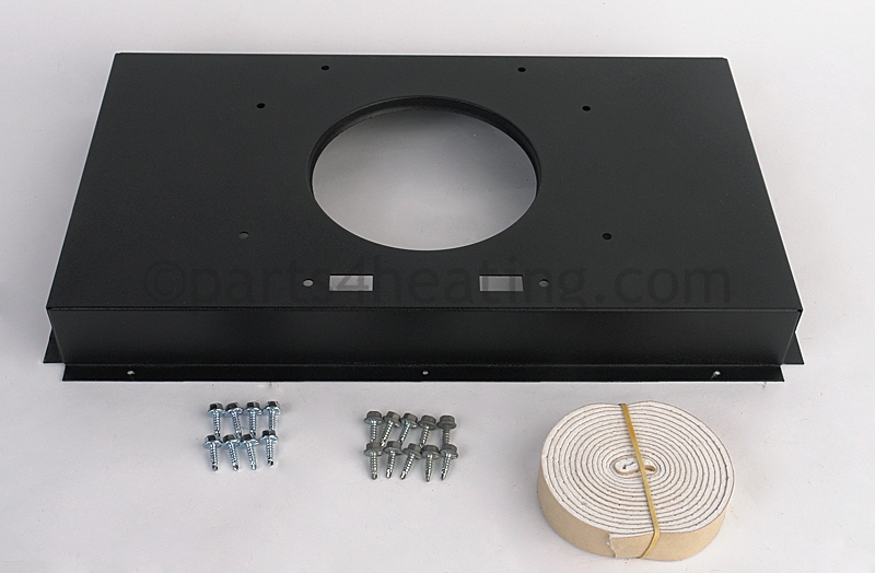 Flue Vent Assy w/ Gasket, Split Flue