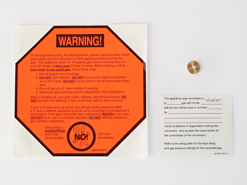 LP CONVERSION KIT, WH155