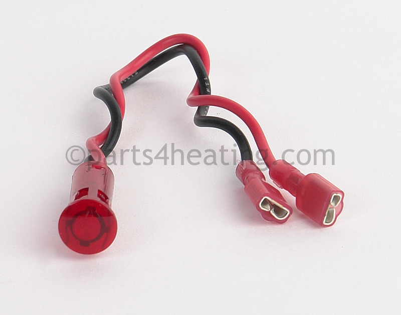 FLAME FAILURE LIGHT, RED 24V