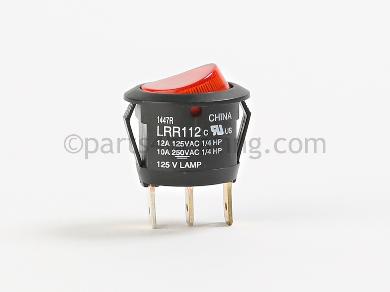 Amber Rocker Switch (120V)
