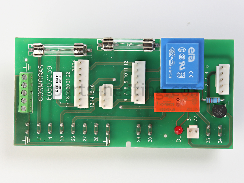 Electrical control board for AXIA