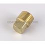 1/4" NPT Brass Plug